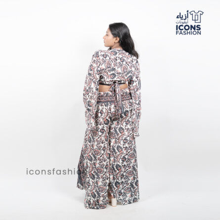 Women Co-Ord set | Ladies stylish printed top and flared pants - Image 3