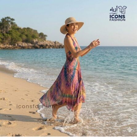 Halter neck dress for women | Ladies stylish beachwear - Image 4