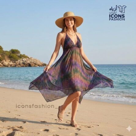 Halter neck dress for women | Ladies stylish beach wear - Image 4
