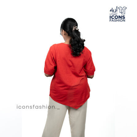 Embroidered top for women | Ladies stylish ethnic tunic - Image 3