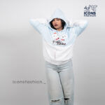 Woman-light-blue-printed-oversized-hoodie-with-hood-and-long-sleeves