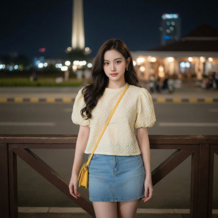  Women's puff sleeves top | ladies stylish crop top - Image 2