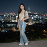 Beige-striped-slim-fit-round-neck-topBeige-striped-slim-fit-round-neck-top