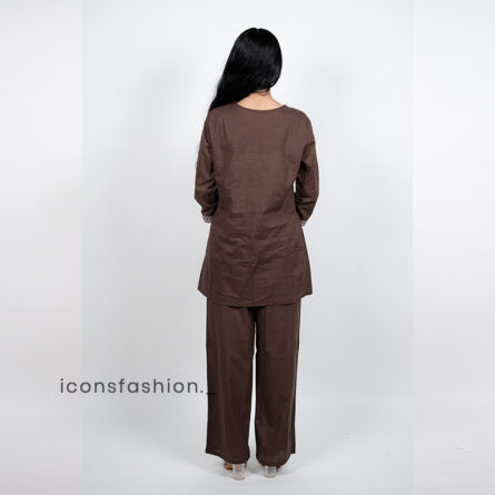 Women’s embroidered kurta set | Ladies stylish ethnic wear - Image 3