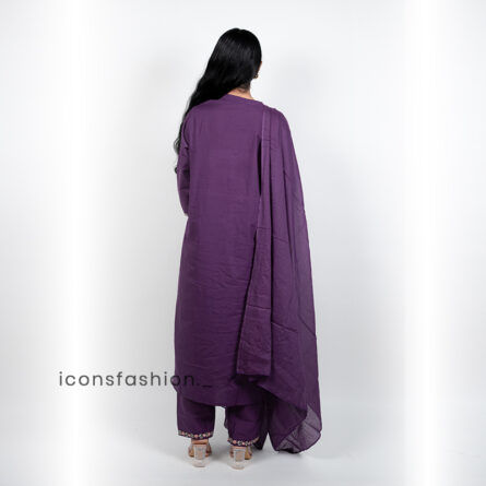 Women’s embroidered kurta set | Ladies stylish ethnic wear - Image 3