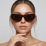 Women’s-oversized-cat-eye-sunglasses-with-tortoiseshell-frame-and-dark-tinted-lenses