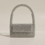 White-crystal-beaded-mini-handbag-with-top-handle-structured-evening-bag