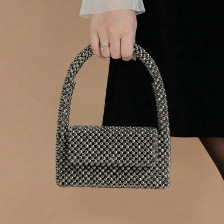 Beaded mini handbag - Image 2