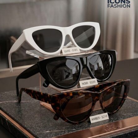 Tortoiseshell cat eye sunglass - Image 4