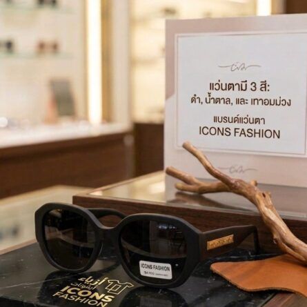 Women's tortoiseshell round sunglass - Image 6