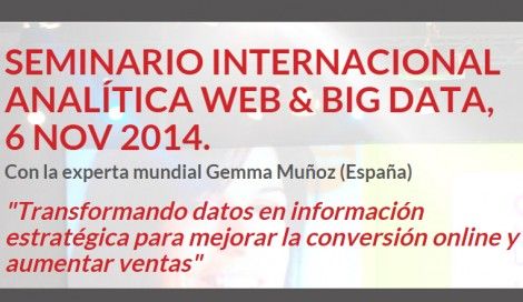 Imagen de Asistimos al Seminario Analítica Web & Big Data