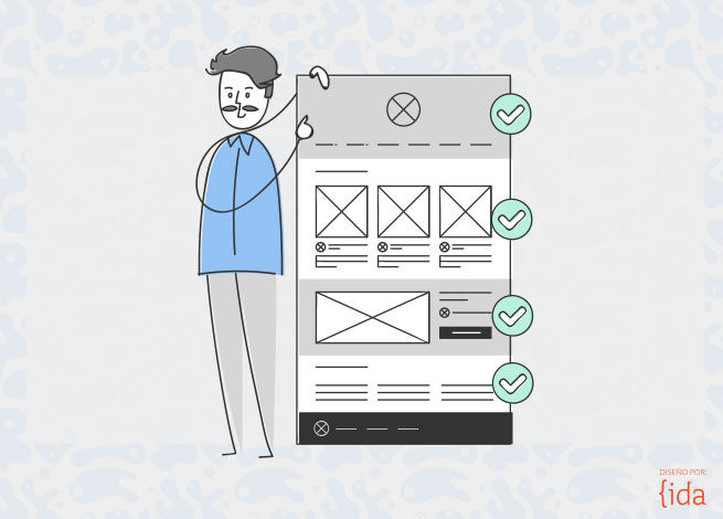 diseño de wireframes