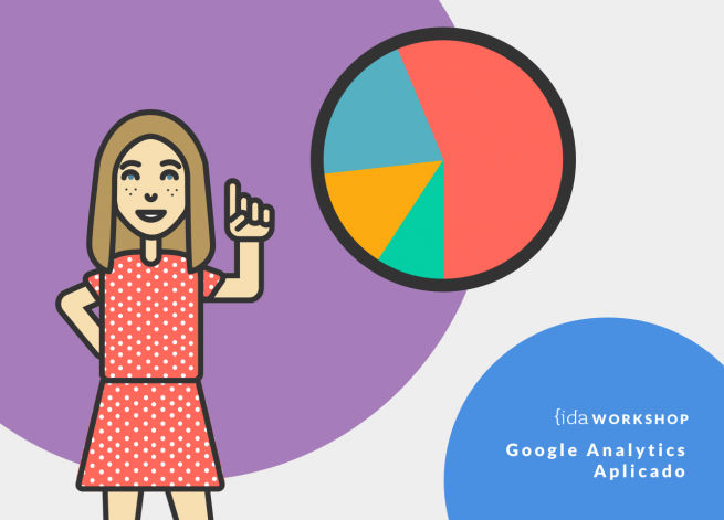 Ilustración para Workshop de Google Analytics Aplicado.