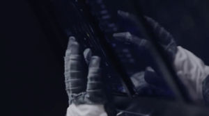 Guantes SpaceX vista de arriba