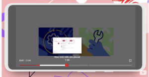 Línea de tiempo -  Chapters en Youtube