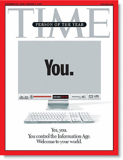 Portada revista Time 2006 "Person of the year"