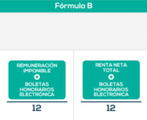 Fórmula para calcular el bono.