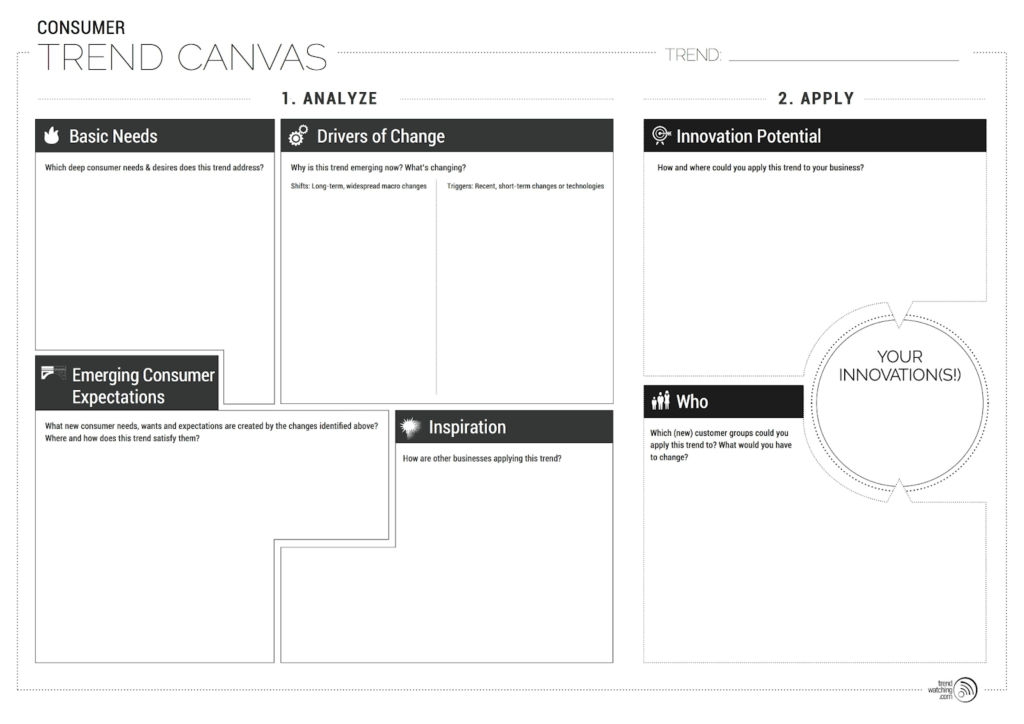 esquema de un consumer trend canvas