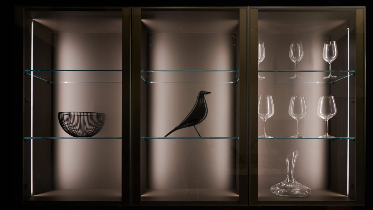 Cette photo montre un appartement à Bellagio meublé par Peverelli.