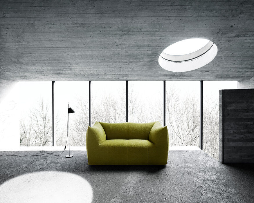 Photo of Le Bambole sofa by B&B Italia, a leading manufacturer of high quality designer furniture.