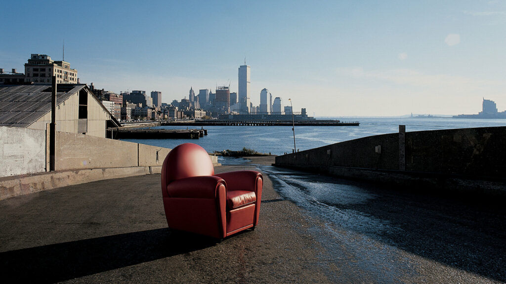 Vanity Fair is a lounge chair designed by Renzo Frau and offered by Peverelli