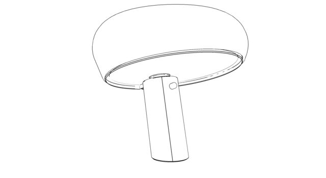 Photo of a detailed technical data sheet for a lighting product from Flos, a leading manufacturer of high-quality lamps