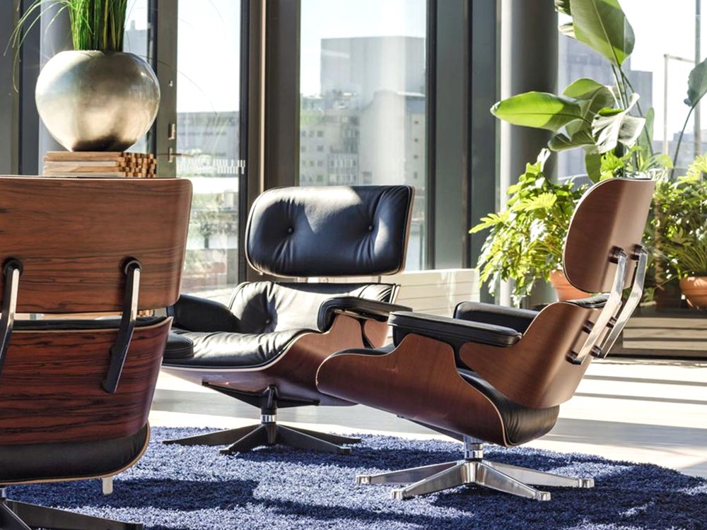 Vitra, Lounge Chair & Ottoman, Lugano - Milano