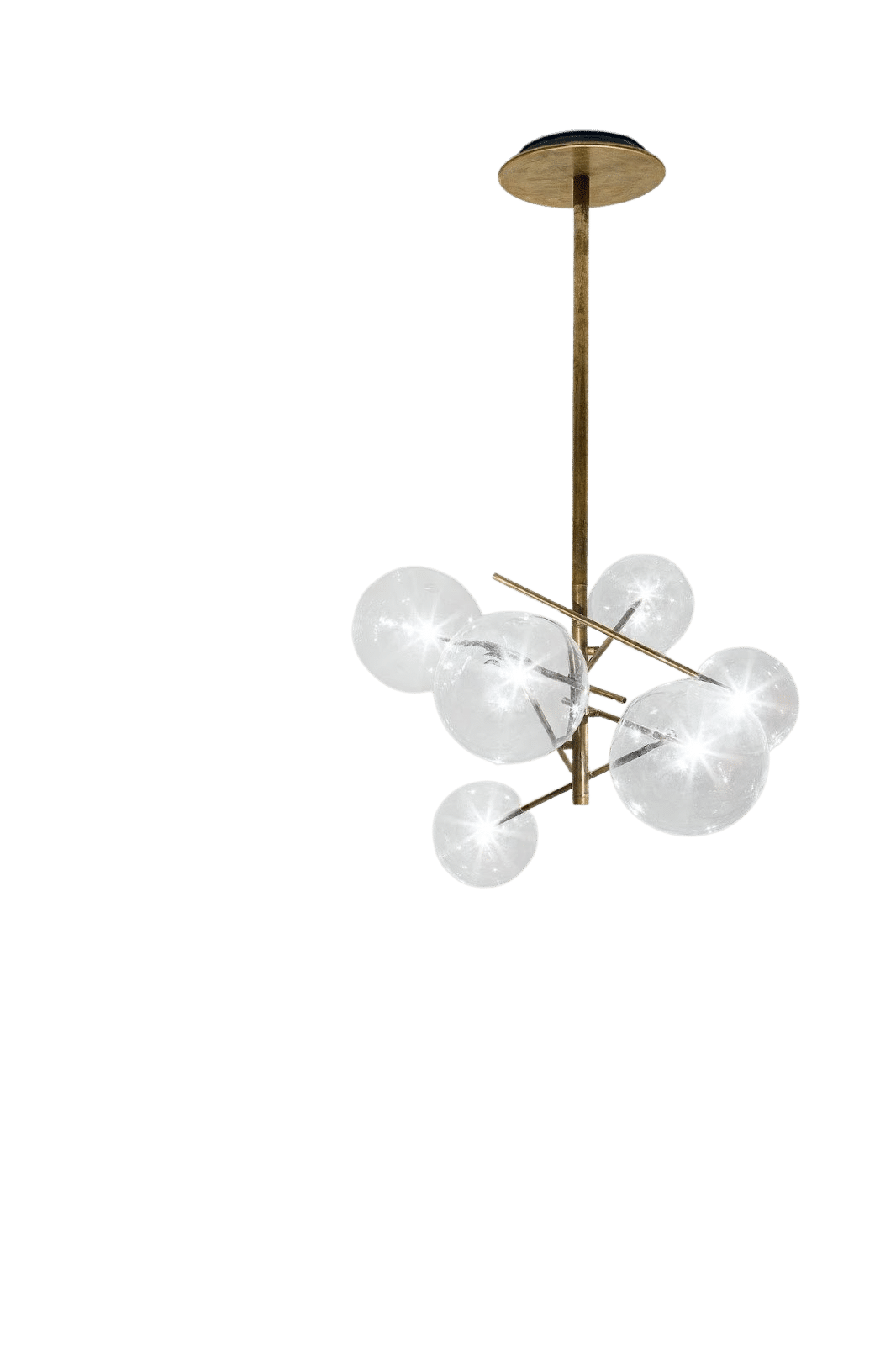 Lampe Bulles - Des bulles sont soufflées dans l'air - 33 cm de haut - Ø16  cm 