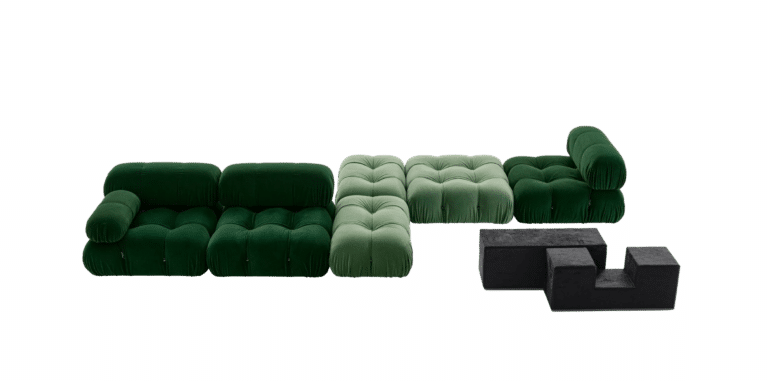 Camaleonda is a designer sofa designed by Mario Bellini offered by Peverelli