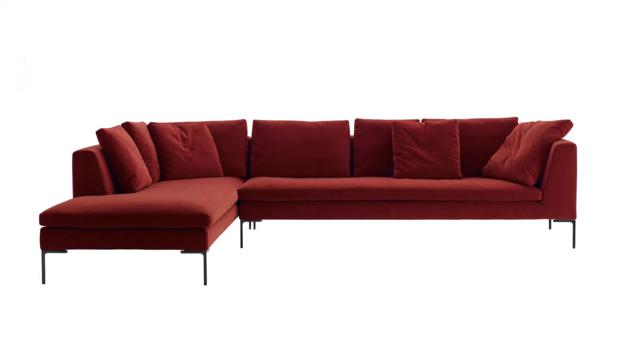 Charles is a designer sofa designed by Antonio Citterio and offered by Peverelli
