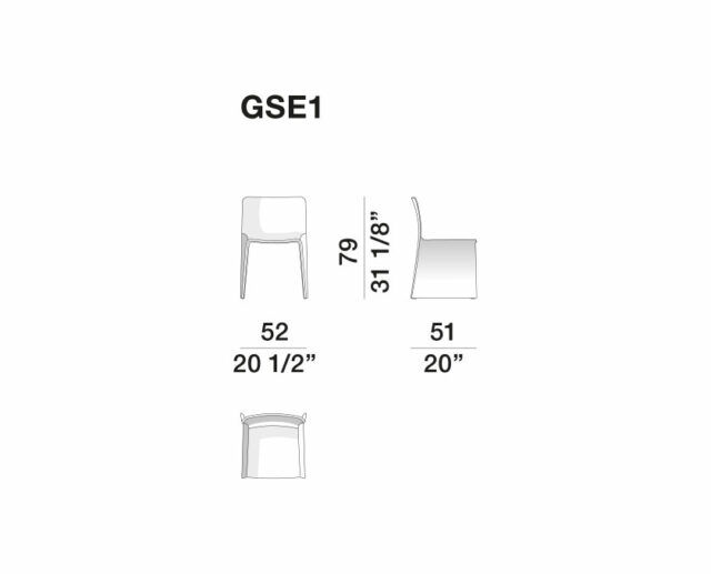 This photo shows the technical specifications of a piece of furniture