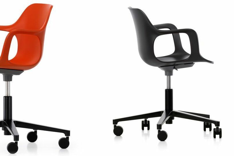 HAL Studio est une chaise de bureau conçue par Jasper Morrison et proposée par Peverelli.