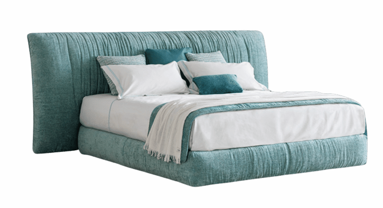 Layla is a designer bed designed by Flou proposed by Peverelli