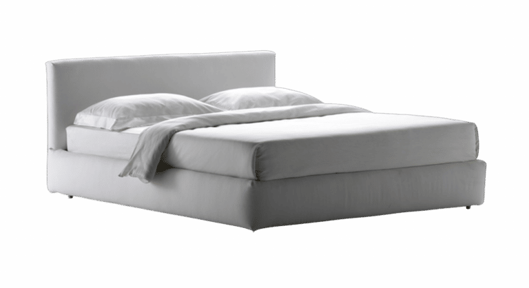 Merkurio est un lit design conçu par Flou et proposé par Peverelli.