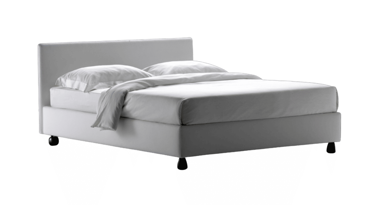 Notturno è un letto di design progettato da Flou proposta da Peverelli