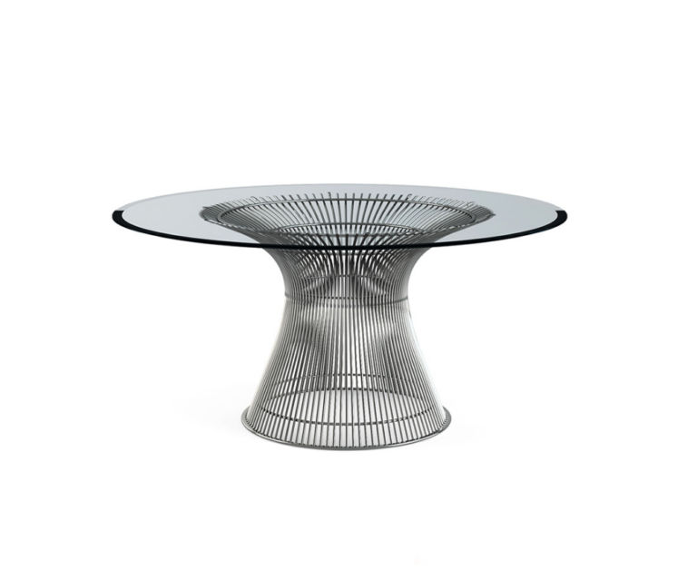 Platner is a dining table designed by Warren Platner and offered by Peverelli