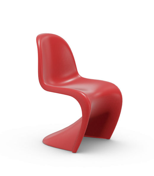 Chaise enfant Panton Junior Vitra - jaune