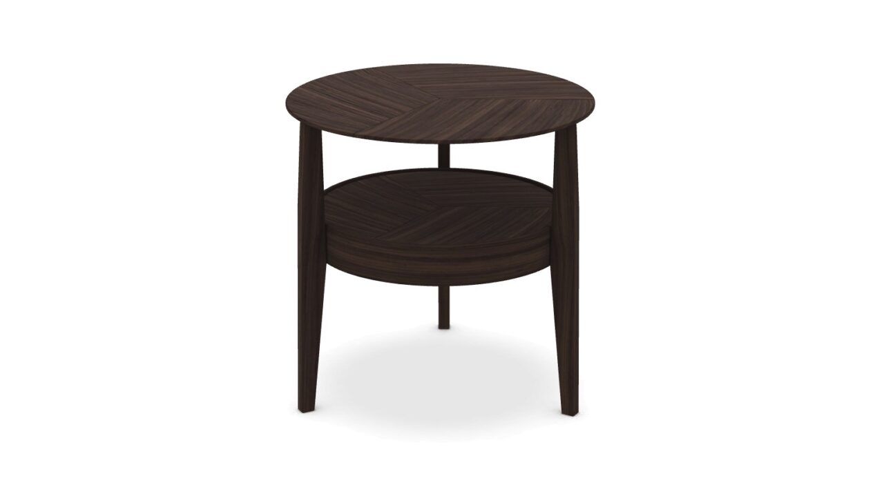When is a modern coffee table designed by Rodolfo Dordoni and offered by Peverelli