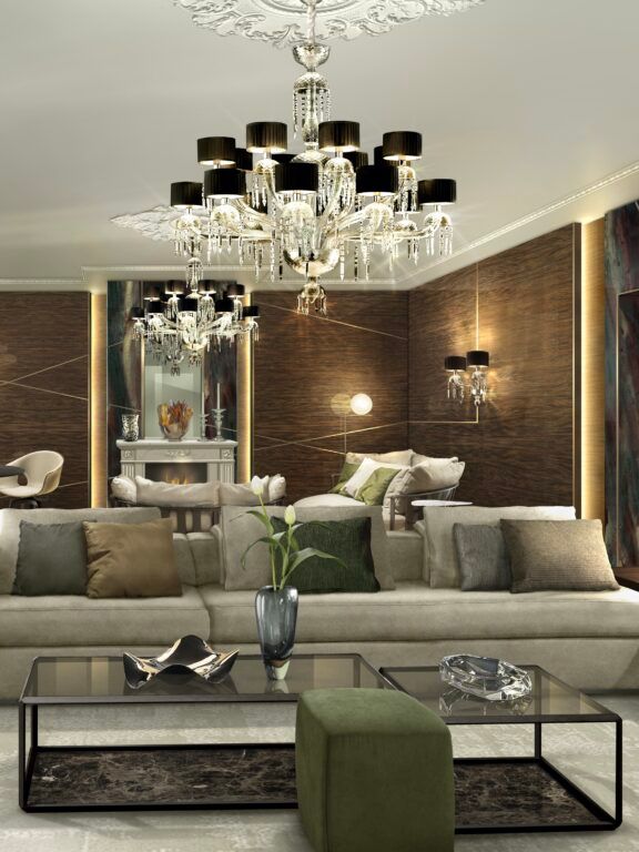 This photo shows different types of modern furniture proposed by Peverelli
