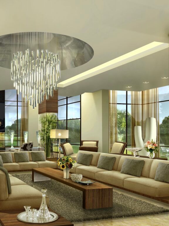 This photo shows different types of modern furniture proposed by Peverelli