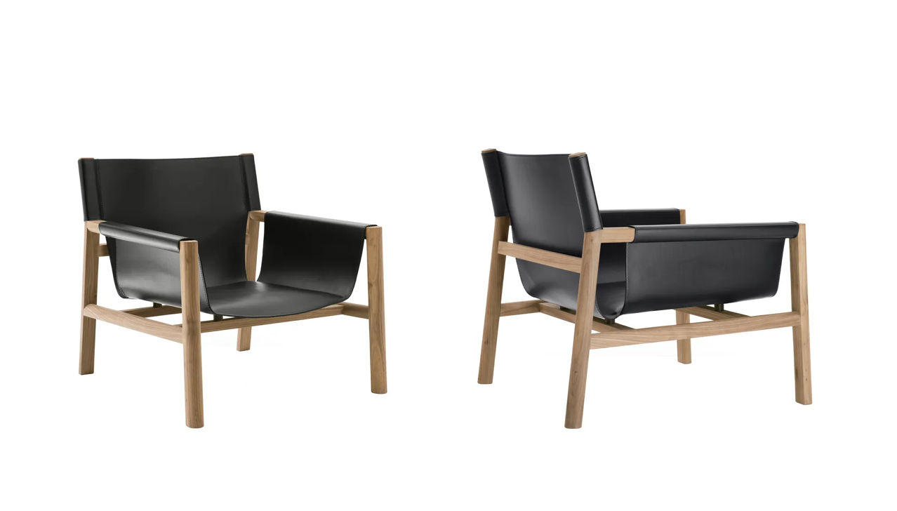 Pablo est un fauteuil de salon produit par B&B Italia et conçu par Vincent Van Duysen, proposé par Peverelli.