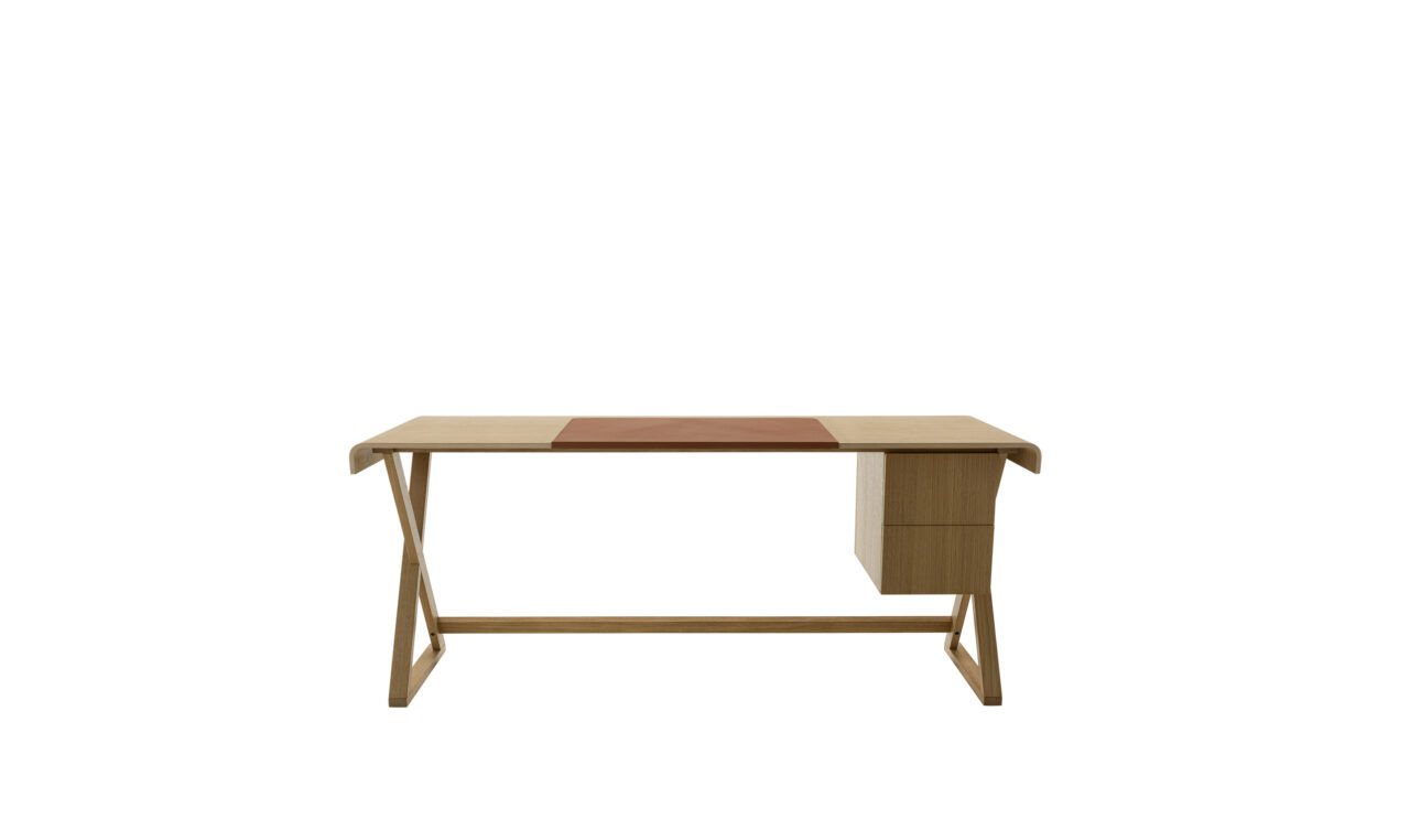 This photo shows a model from Maxalto's Sidus family. In particular, a design bedside table