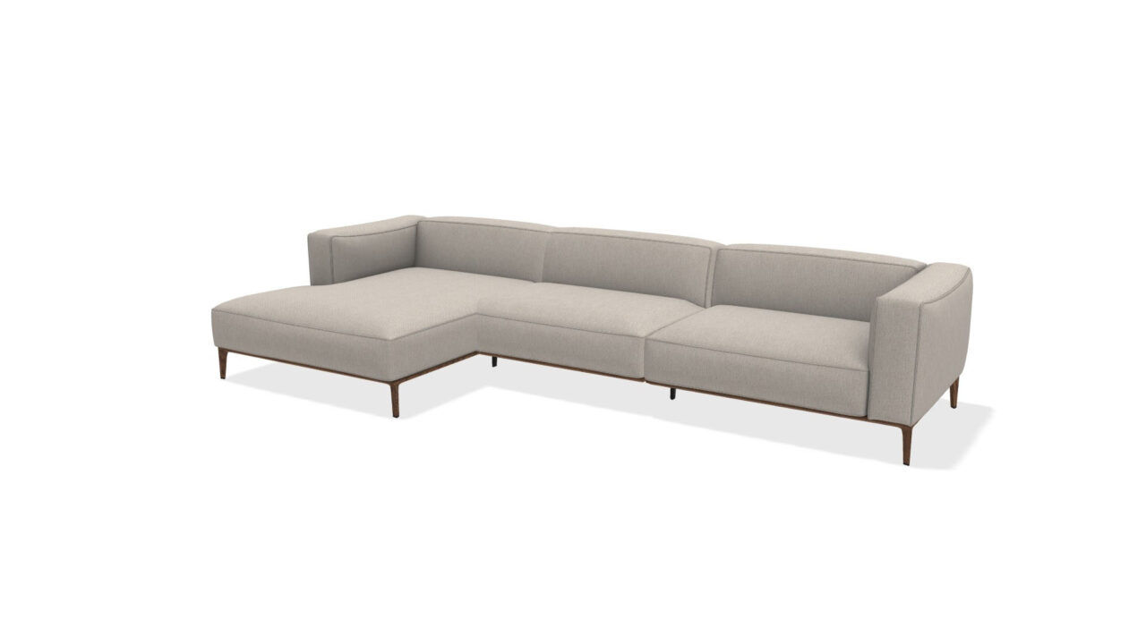 This photo shows the Aton designer sofa by Giorgetti