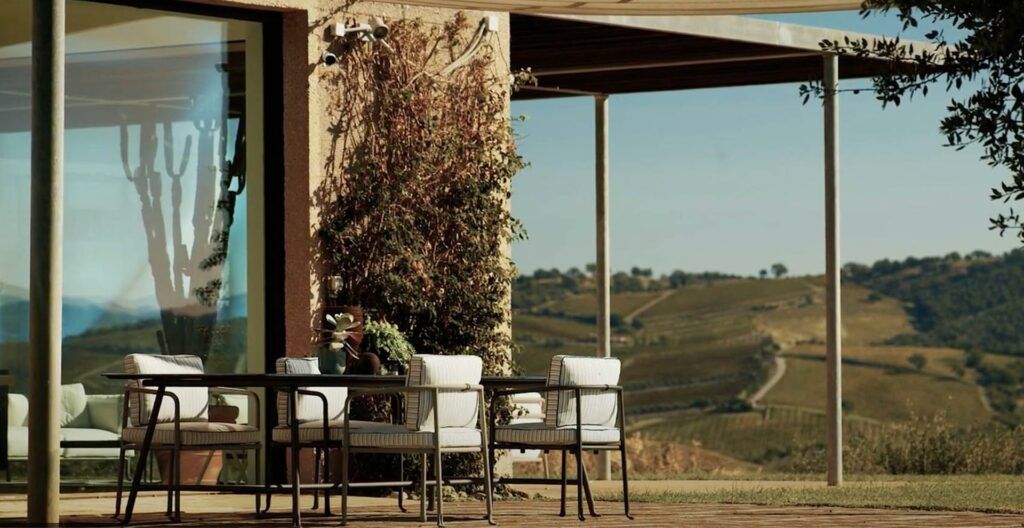 Borea the designer outdoor table by B&B Italia