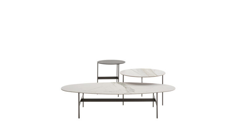 This photo shows the le Formiche design table by B&B Italia