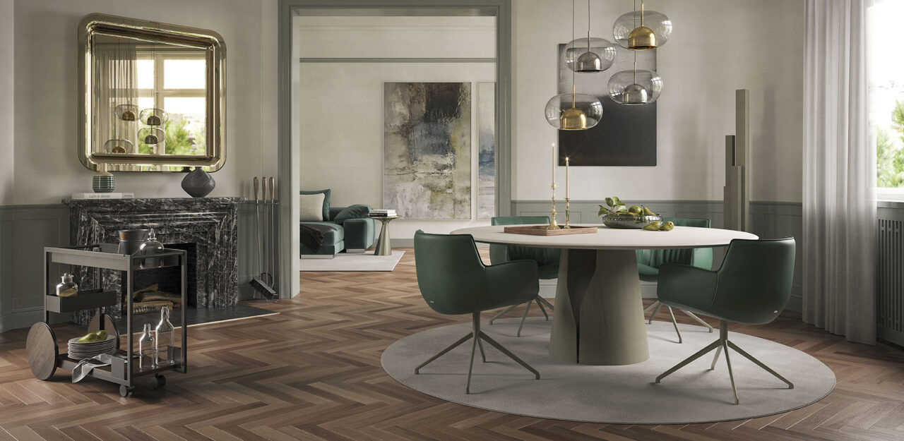 This is the best Italian design table, Giano by Cattelan Italia