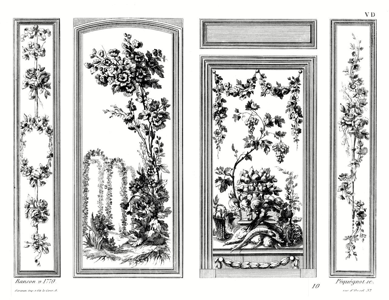 Französischer Stil 1700er