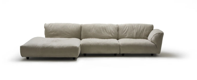 This photo shows the Grande Soffice sofa by Edra