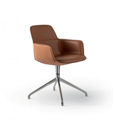 This photo shows the Barbican chair by Molteni&C