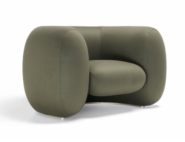 Cette photo montre le fauteuil Cinnamon de Molteni&C